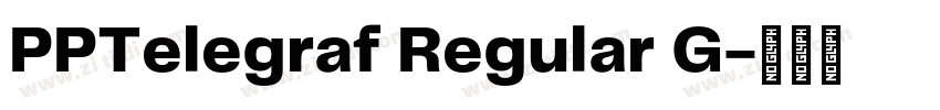 PPTelegraf Regular G字体转换